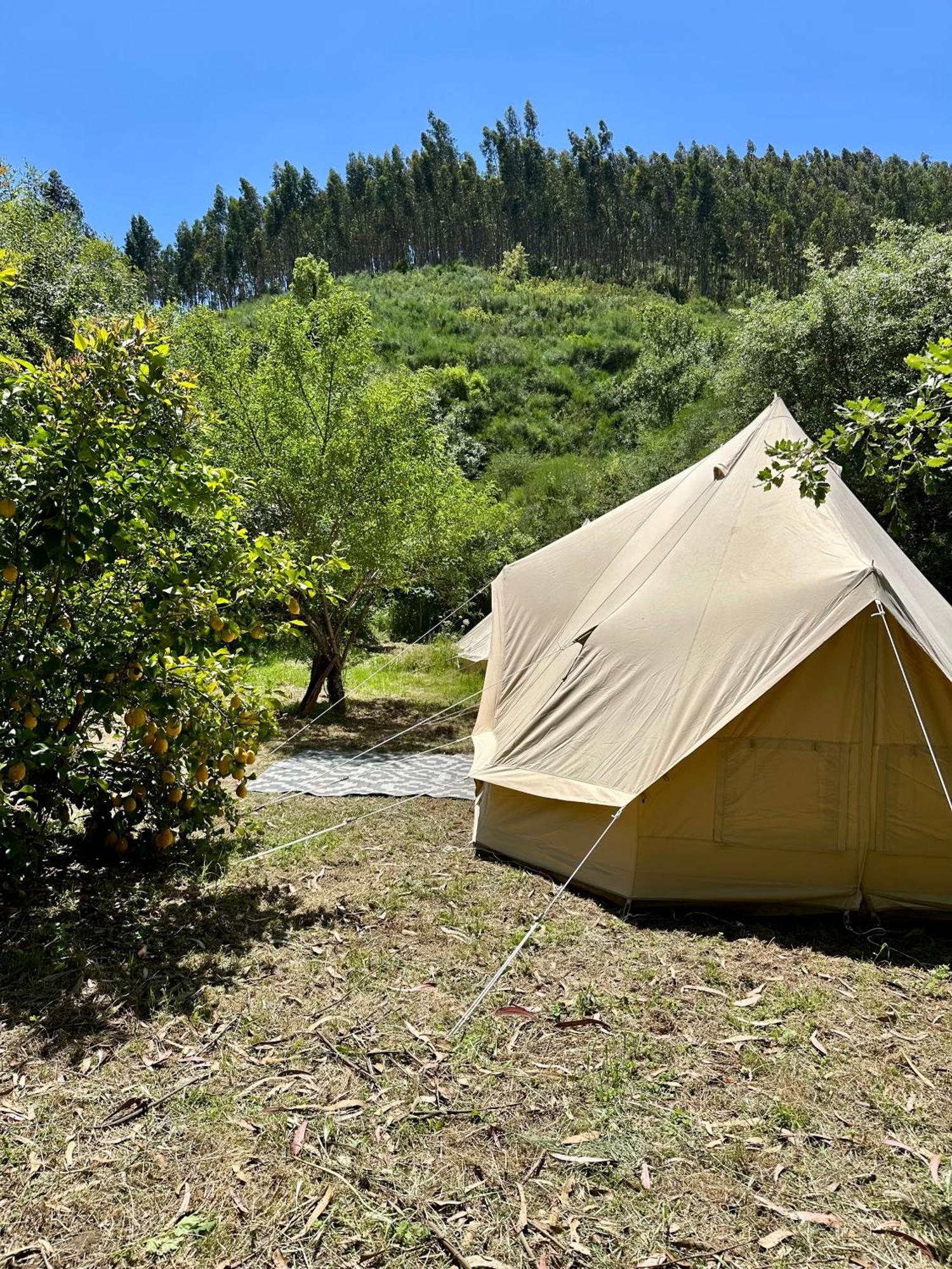Giant Canvas Rental Tent Agro-Turismo Quinta Da Fonte Figueiró dos Vinhos Kültér fotó