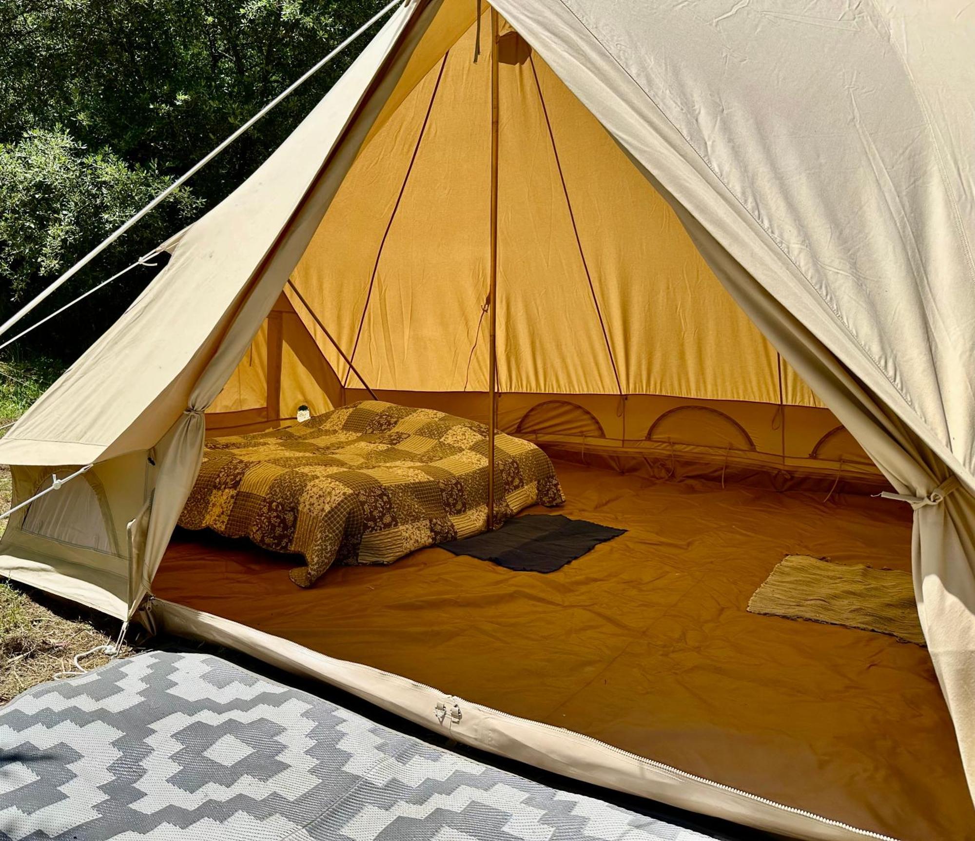 Giant Canvas Rental Tent Agro-Turismo Quinta Da Fonte Figueiró dos Vinhos Kültér fotó