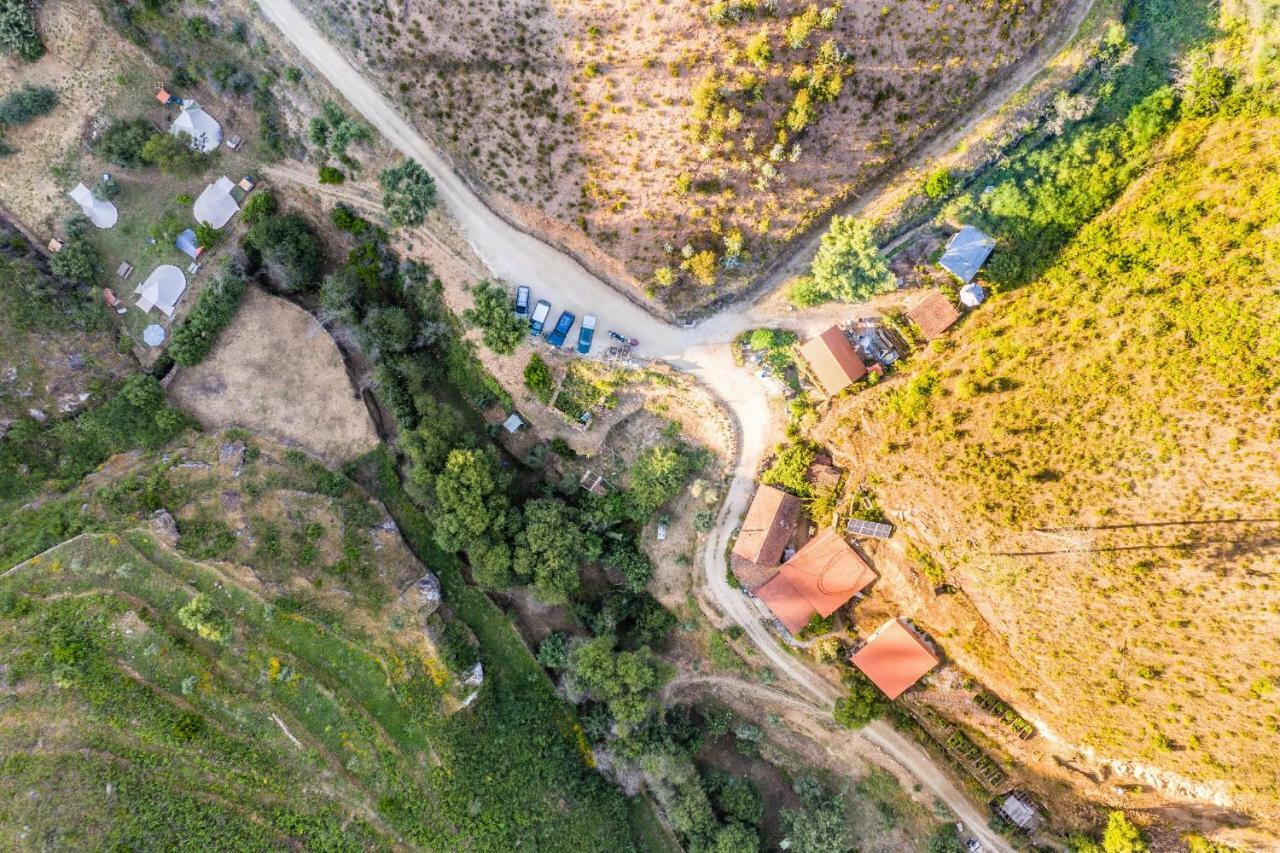 Giant Canvas Rental Tent Agro-Turismo Quinta Da Fonte Figueiró dos Vinhos Kültér fotó